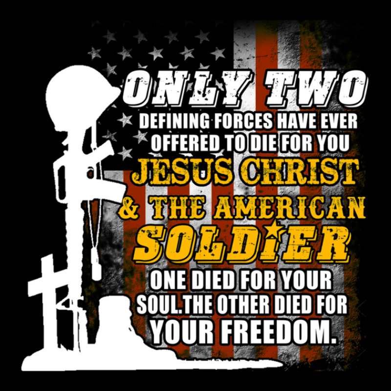 American Soldier And Jesus 1 Pocket T-shirt | Artistshot