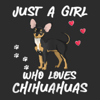 Just A Girl Who Loves Chihuahuas Dog Chiwawa Gifts Exclusive T-shirt | Artistshot