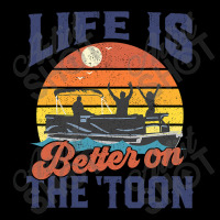 Life Is Better On The Toon Pontoon Boat Boating Fathers Gift Pocket T-shirt | Artistshot