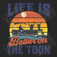 Life Is Better On The Toon Pontoon Boat Boating Fathers Gift Men's T-shirt Pajama Set | Artistshot