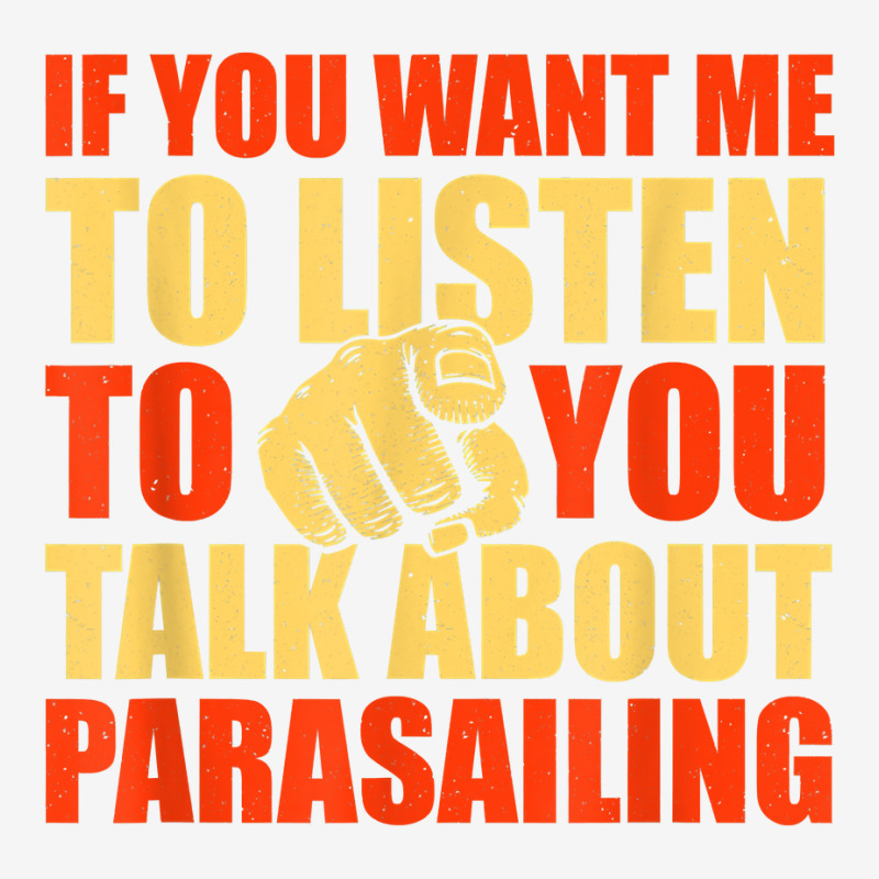 You Want Me To Listen Talk About Parasailing Funny T Shirt Baby Beanies by cm-arts | Artistshot