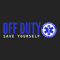 Ems For Emts Off Duty Save Yourself 3/4 Sleeve Shirt | Artistshot