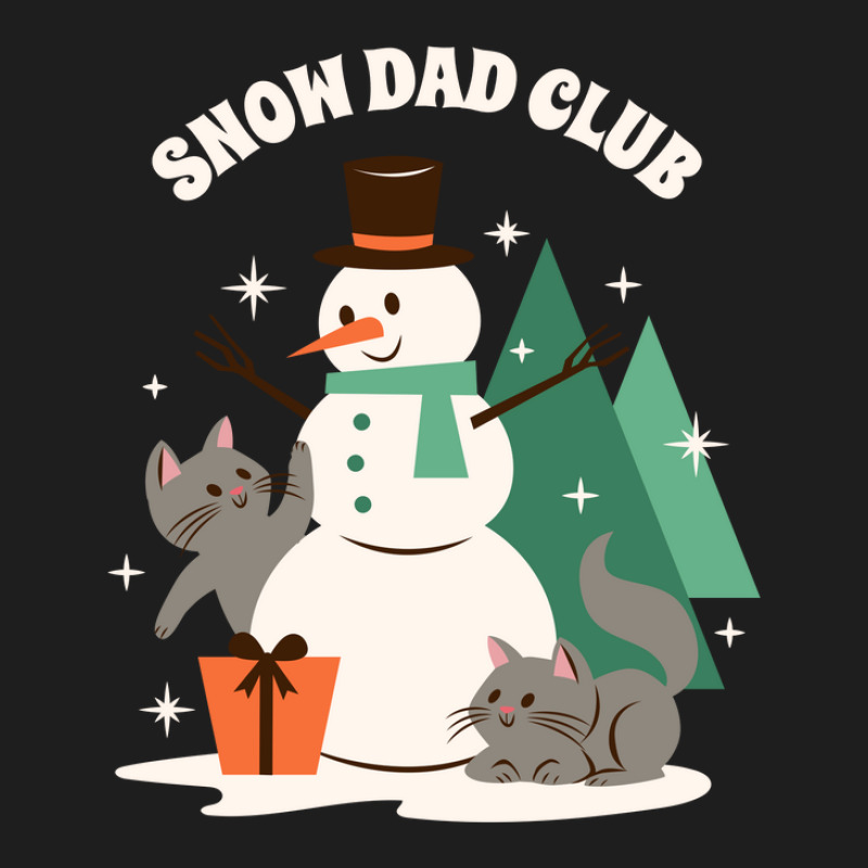 Christmas Enthusiasts Snow Daddy Club Funny Classic T-shirt | Artistshot