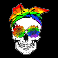 Skull Rainbow Flag Headband Sunflower Hippie Lgbt Adjustable Cap | Artistshot