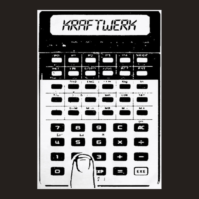 Kraftwerk Pocket Calculator, Kraftwerk, Pocket, Calculator, The Kraftw Tank Top | Artistshot