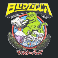 Budzilla, Budzilla Invades Hawaii, The Budzilla, Budzilla Art, Budzill Crewneck Sweatshirt | Artistshot