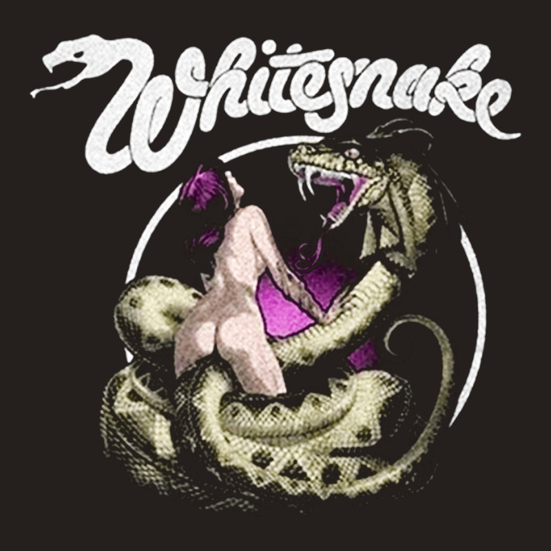 Whitesnake, Whitesnake Vinatge, Whitesnake Art, Whitesnake Painting, T Tank Top | Artistshot