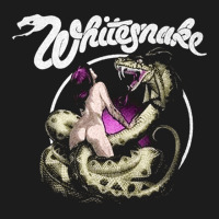 Whitesnake, Whitesnake Vinatge, Whitesnake Art, Whitesnake Painting, T Hoodie & Jogger Set | Artistshot