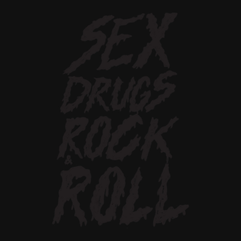 Sex Drugs Rock And Roll Portrait Canvas Print by cm-arts | Artistshot