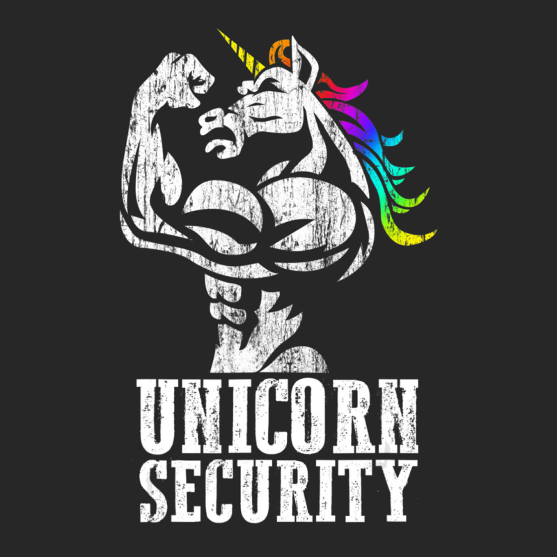 Unicorn Security Rainbow Muscle Manly Christmas Men's T-shirt Pajama Set | Artistshot