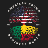 American Grown Beninese Roots Benin Flag Classic T-shirt | Artistshot