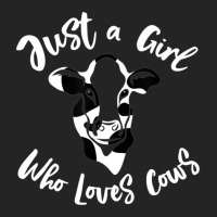 Just A Girl Who Loves Cows Funny Dairy Farmer Gift Women Mom 3/4 Sleeve Shirt | Artistshot