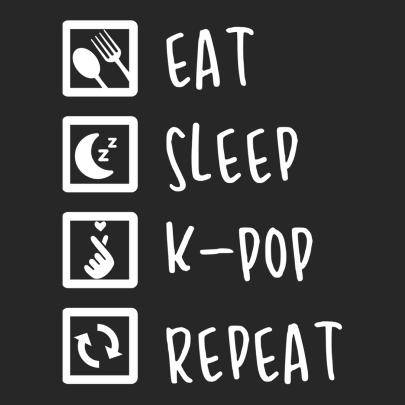 Eat Sleep K-pop Repeat Perfect Combination Music Shirt Essential Men's T-shirt Pajama Set by MargaretDaniels | Artistshot