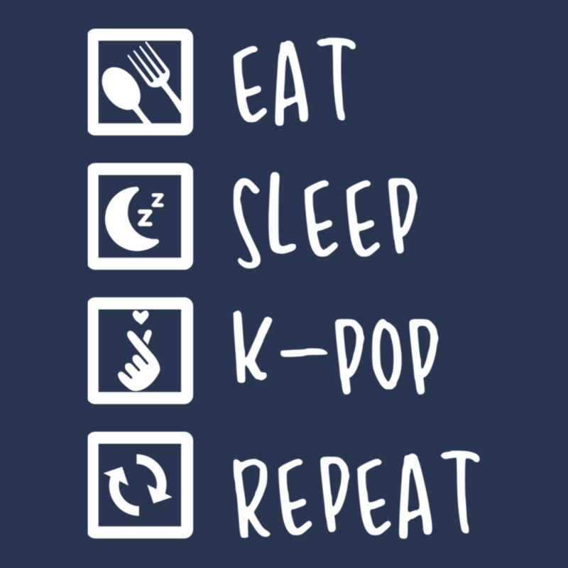 Eat Sleep K-pop Repeat Perfect Combination Music Shirt Essential Men Denim Jacket by MargaretDaniels | Artistshot