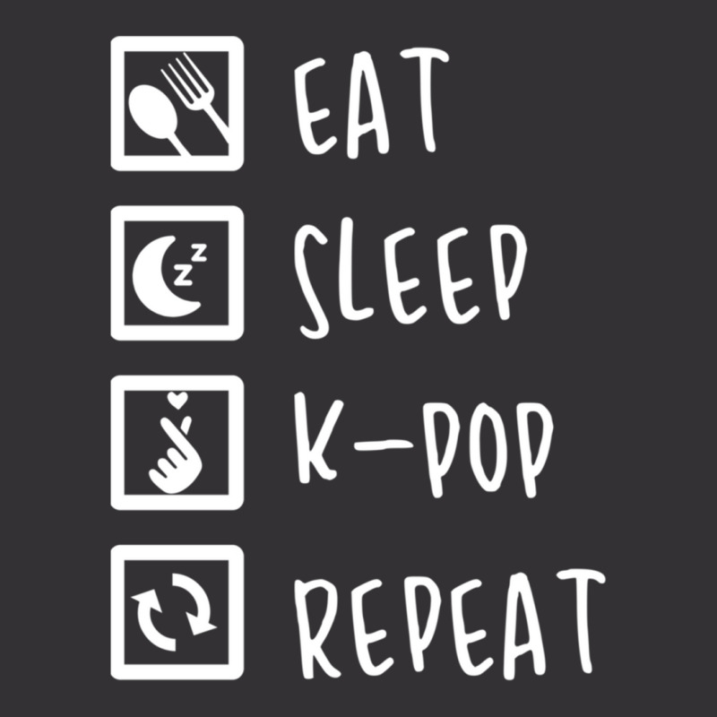 Eat Sleep K-pop Repeat Perfect Combination Music Shirt Essential Vintage Short by MargaretDaniels | Artistshot