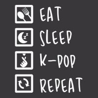 Eat Sleep K-pop Repeat Perfect Combination Music Shirt Essential Ladies Curvy T-shirt | Artistshot