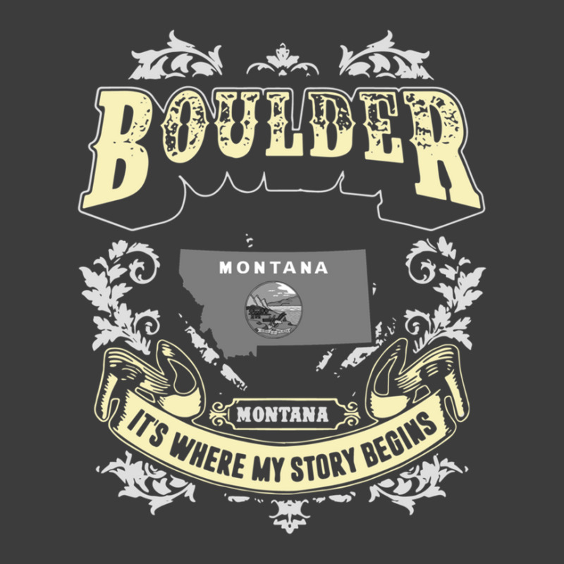 Boulder Montana Montana It Is Where My Story Begins America Men's Polo Shirt by RobertTaylor | Artistshot