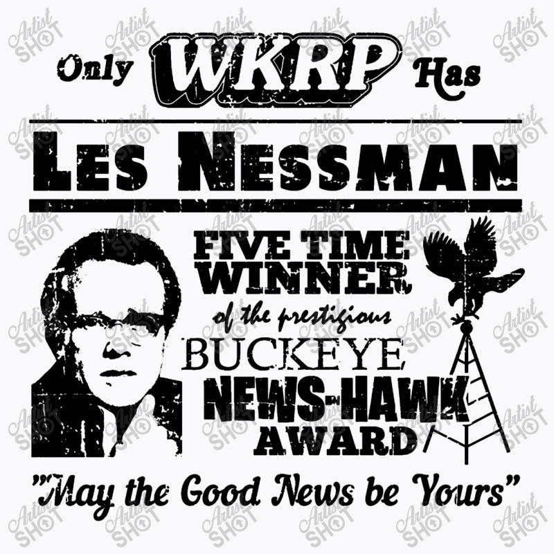 Les Nessman, Buckeye News Award, Distressed   Wkrp T-shirt | Artistshot