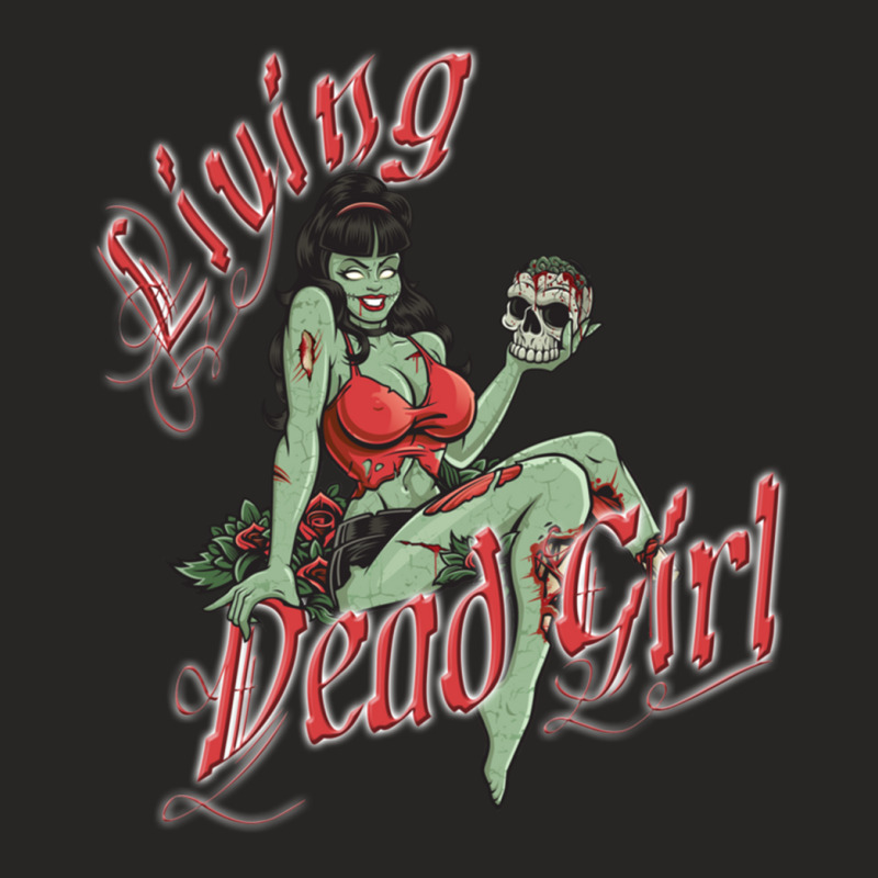 Living Dead Girl Ladies Fitted T-Shirt by CHRISTYWOODS | Artistshot