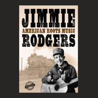 Jimmie Rodgers - American Roots Ladies Fitted T-shirt | Artistshot