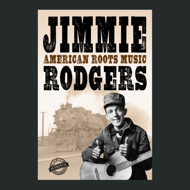 Jimmie Rodgers - American Roots Women's Triblend Scoop T-shirt by cm-arts | Artistshot