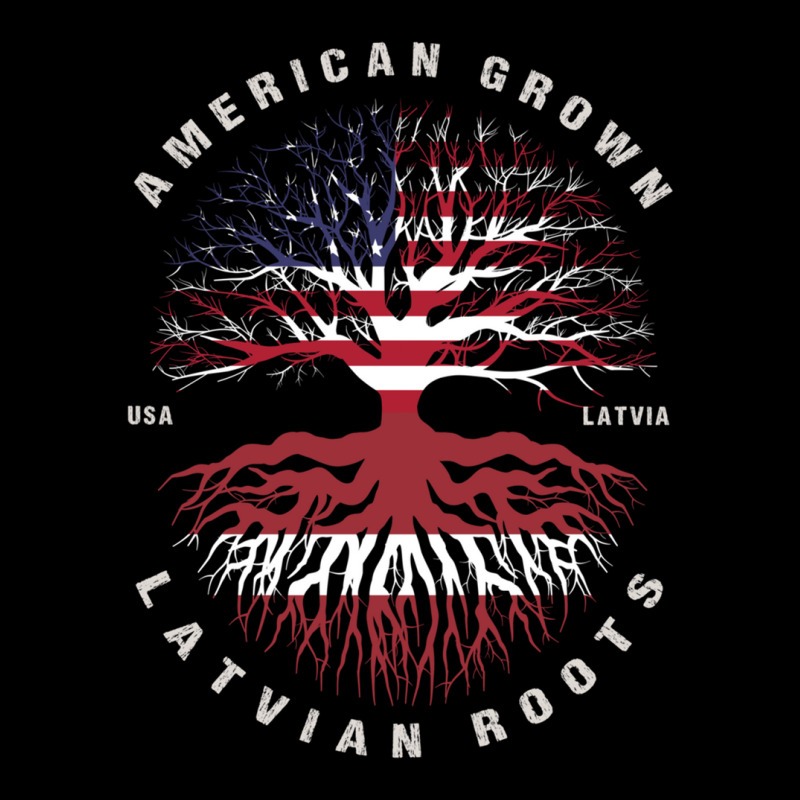 American Grown Latvian Roots Latvia Flag 1 Maternity Scoop Neck T-shirt by JolenePender | Artistshot