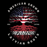 American Grown Latvian Roots Latvia Flag Cropped Sweater | Artistshot