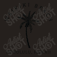 Retro Cool Waikiki Beach Hawaiian Island Palm Tree Souvenir Tank Top | Artistshot