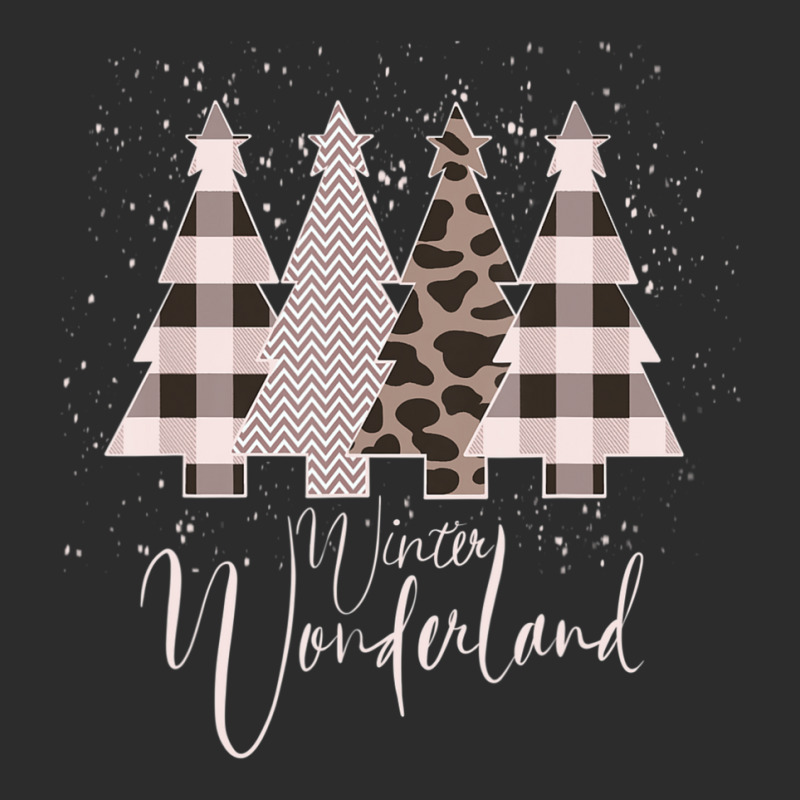 Winter Wonderland Christmas Tree Buffalo Plaid Leopard Exclusive T-shirt | Artistshot