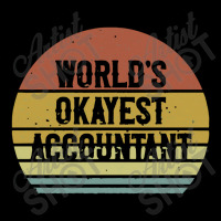 Anesthesiologist   World's Okayest Accountant V-neck Tee | Artistshot