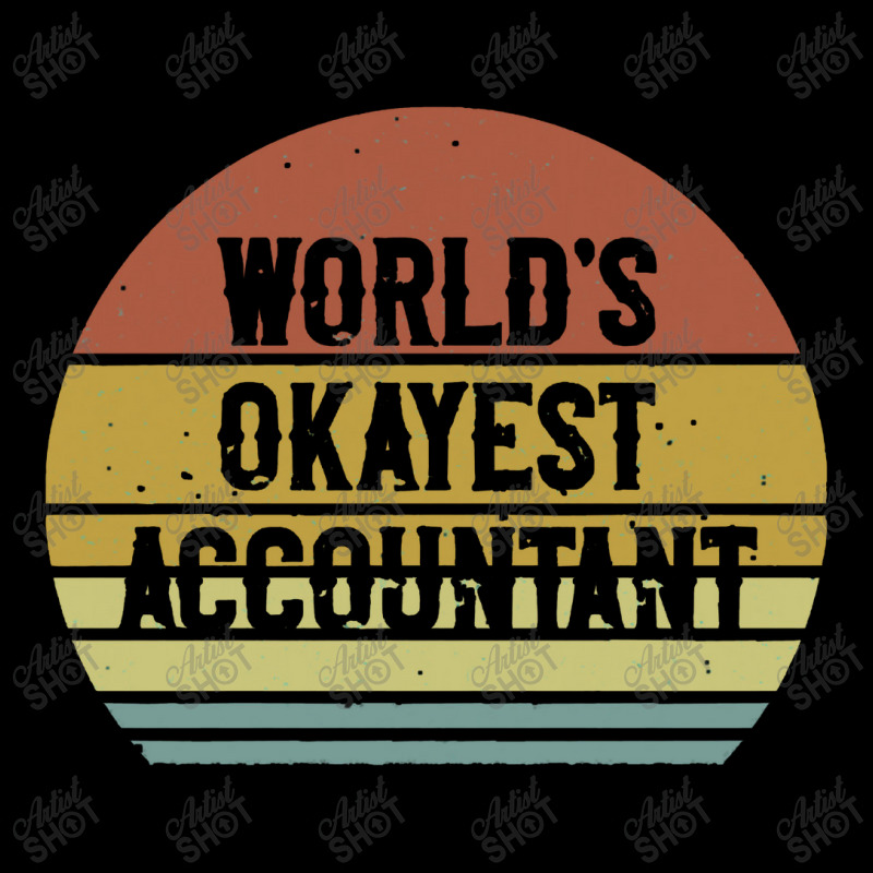 Anesthesiologist   World's Okayest Accountant V-neck Tee | Artistshot