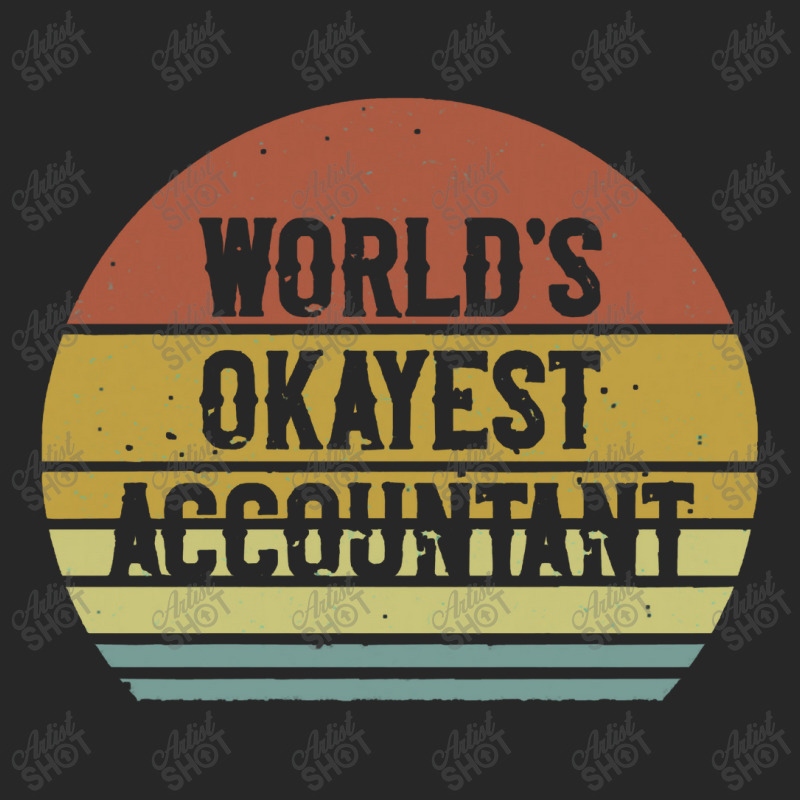 Anesthesiologist   World's Okayest Accountant Men's T-shirt Pajama Set | Artistshot