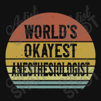 World's Okayest Anesthesiologist Baby Bibs | Artistshot