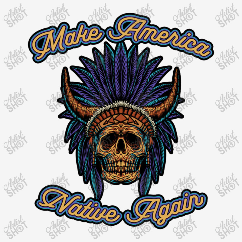 Make America Native Again Round Patch | Artistshot