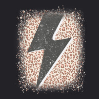 Womens Leopard Cheetah Thunder Print Cool Lightning Bolt Youth Tee | Artistshot