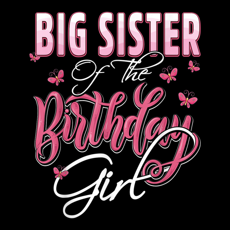 Big Sister Of The Birthday Girl Family Matching Bday Party Men's Long Sleeve Pajama Set | Artistshot