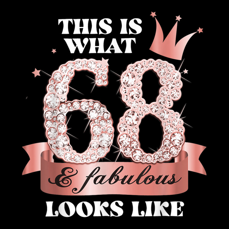 68 & Fabulous I Rose And Black Party Group Candid Photo Item Baby Tee | Artistshot