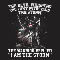 The Devil Whispered In My Ear I Whispered Back T-shirt | Artistshot