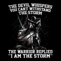 The Devil Whispered In My Ear I Whispered Back Pocket T-shirt | Artistshot