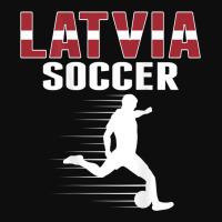 Latvia Soccer Lovers Jersey   Proud Latvian Football Fans Crop Top | Artistshot