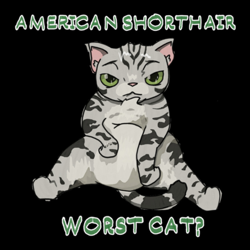 American Shorthair- Worst Cat 1 Adjustable Cap by WesleyCopenheaver | Artistshot