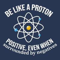 Be Like A Proton Positive, Even When Surrounded By Negatives Ladies Denim Jacket | Artistshot