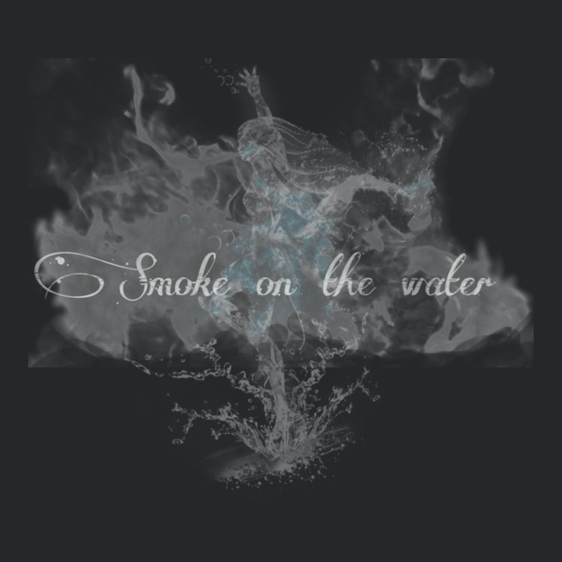 Smoke On The Water Crewneck Sweatshirt | Artistshot