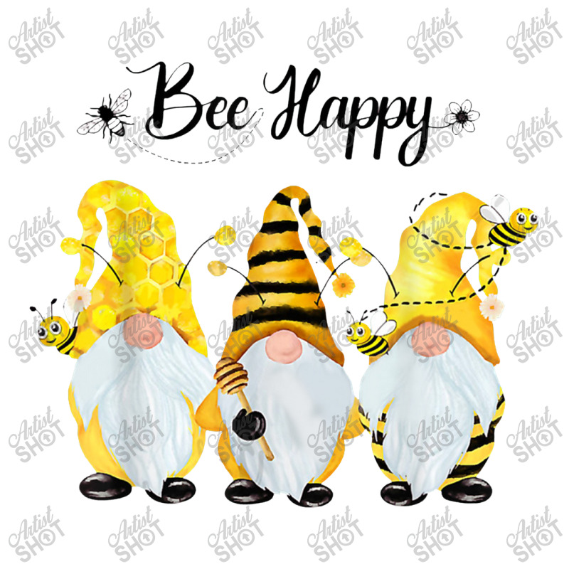 Bee Happy Bee Gnome Spring Unisex Hoodie | Artistshot