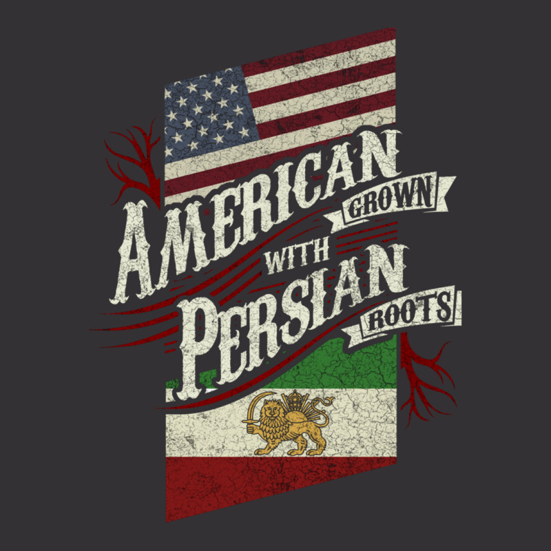 American Grown With Persian Roots 1 Vintage Hoodie | Artistshot