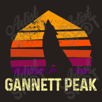 Retro Gannett Peak Wyoming National Park Wolfs Head Tank Top | Artistshot