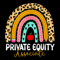 Private Equity Associate Leopard Rainbow Finance Back Work Lightweight Hoodie | Artistshot