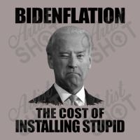 Bidenflation The Cost Of Installing Stupid Funny Anti Biden Vintage Hoodie | Artistshot