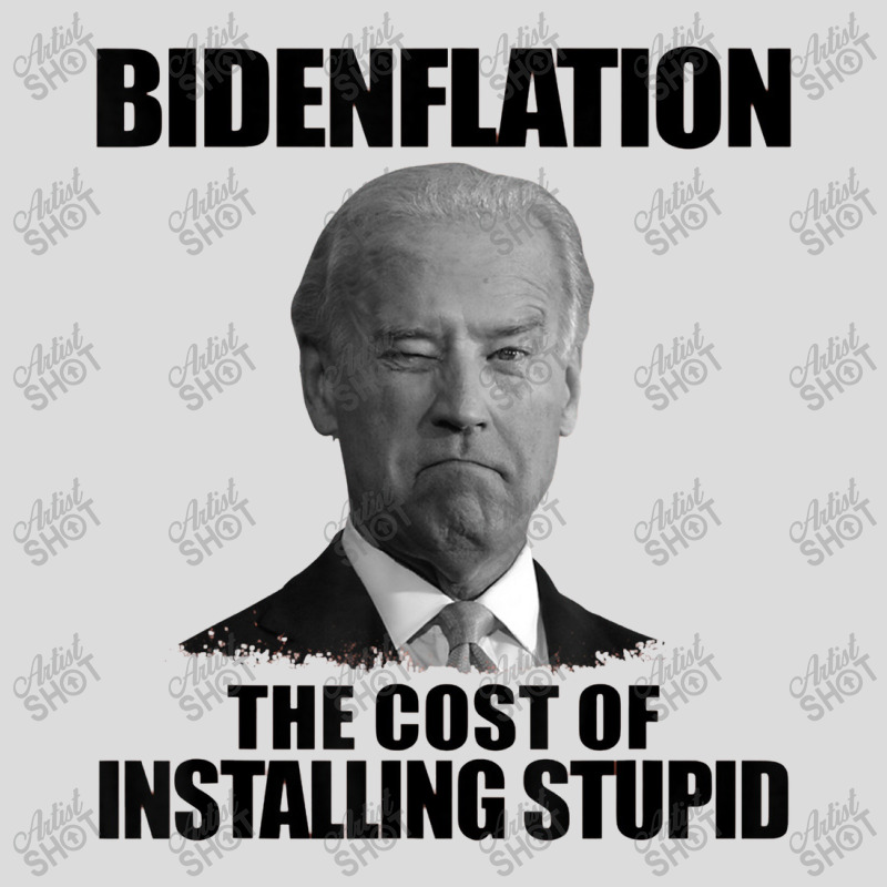 Bidenflation The Cost Of Installing Stupid Funny Anti Biden Men's Polo Shirt | Artistshot