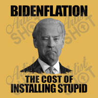 Bidenflation The Cost Of Installing Stupid Funny Anti Biden Vintage Hoodie And Short Set | Artistshot